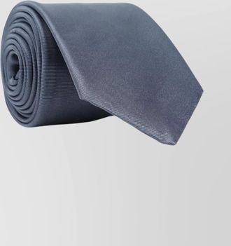 Giorgio Armani rolled silk tie smooth texture