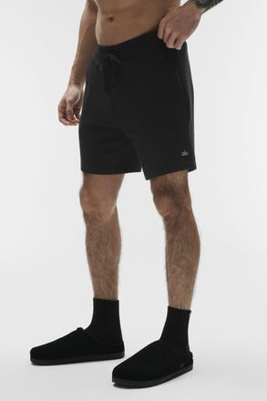 Alo | Chill Short in Black, Size: Medium