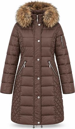 Danwear Donsjas - Dames - Mantels - Bruin - Maat: M