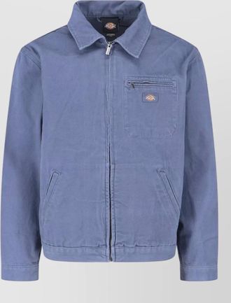 Dickies hooded coat chest zip pocket