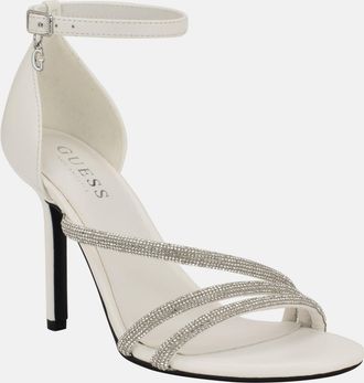 Guess Blazes Rhinestone Strappy Heels
