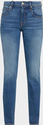 Slvrlake Denim Naomi Low-Rise Slim Straight-Leg Jeans