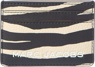 Marc Jacobs Zebra Bold Slg Leather Card Case