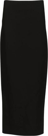Khaite Lyle Skirt - Dames - Kokerrokken - Zwart - XS - Polyester - Rokken