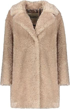 Herno Dames, Mantels, Beige, Maat: XS Katoen