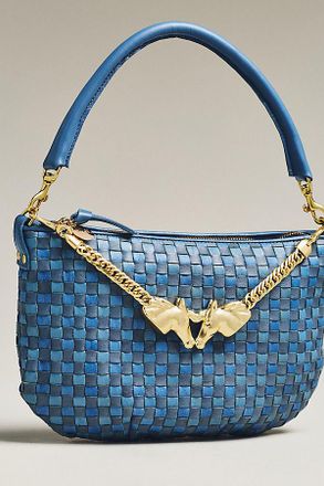 Clare Vivier Vintage Gold Le Cheval Top-Handle Bag Strap