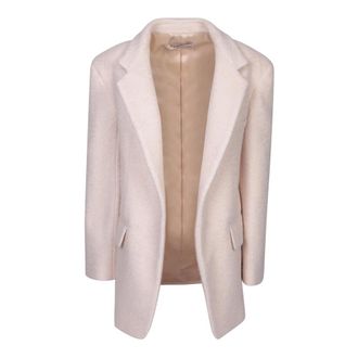 Blanca Vita White Winter Coats for Women - female - Blanca Vita - Blazers - Pink - XS - Jackets
