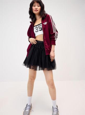 Twik Womens Organza puffy miniskirt