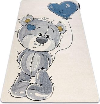 RugsX Rugsx - Alfombra Petit Teddy Oso De Peluche Crema Beige 140x190 Cm