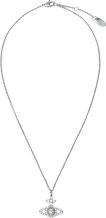 Vivienne Westwood Necklaces, female, Gray, Size: ONE SIZE Olympia Pearl Pendant