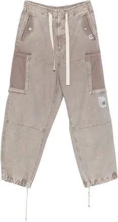 Miharayasuhiro Drawstring-waist Panelled Cargo Pants