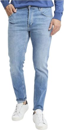 Pantaloni Torino Slim-fit Jeans - Heren - Slim Fit Jeans - Blauw - W35 - Katoen - Jeans