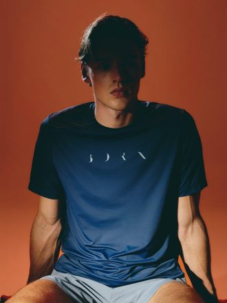 Born Living Yoga T-Shirt Volta 2.0 Sea Blue