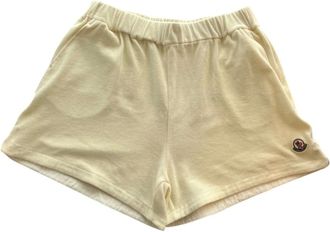 Moncler Mujer, Pantalones cortos, Beige, Talla: L