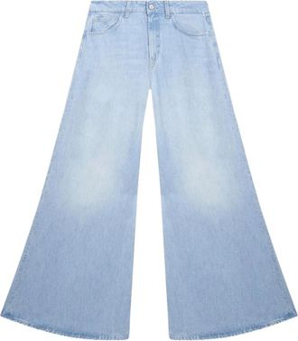 Dondup Marlen Jeans - female - Dondup - Wide Jeans - Blue - W30 - Jeans