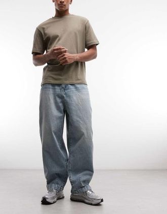 True Religion Danny Barrel - Jeans blu lavaggio medio