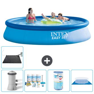 Intex Piscina Easy Set Redonda - 396x84 Cm - 8-piezas S41126
