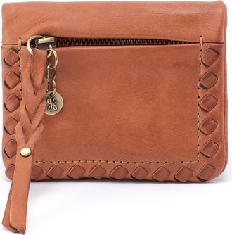 Hobo Mini Lumen Leather Bifold Wallet in Harvest Wheat at Nordstrom