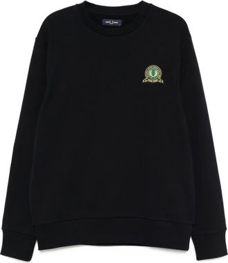 Fred Perry Felpa con applicazione - Blu