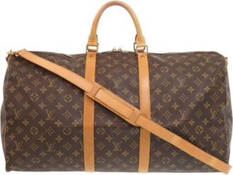 Louis Vuitton Brown Monogram Monogram Boston Bag (Pre-Owned)