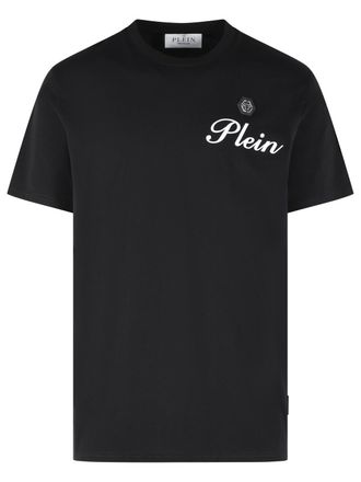 Philipp Plein Schwarzes Baumwoll-T-Shirt von Philipp Plein