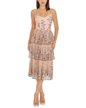 Dress The Population Dress The Population Loretta Midi Dress