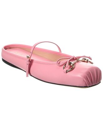 Gucci Horsebit Leather Mule