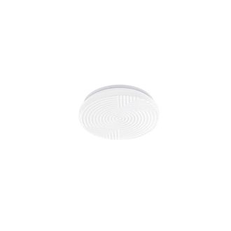 Luce-Ambiente-Design Plafonera Led Stream 18w en Acr&iacute;lico Blanco Con Funci&oacute;n Cct 30 Cm