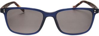 Hackett Mens Blue Rectangular Sunglasses HEBS182-01-3