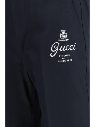 Gucci Firenze Since Trousers - Black