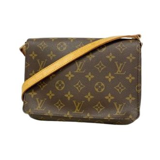 Louis Vuitton Pre-owned Cross Body Bags, female, Brown, Size: ONE SIZE Pre-owned Musette Tango Shoulder Bag