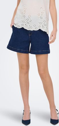 Jacqueline de Yong Jeansshorts JDY JDYVALERIE HW WID SHORTS DNM NOOS, Damen, Gr. XXL, N-Gr, medium blau denim, Denim/Jeans, Obermaterial: 99% Baumwolle, 1% Elasthan, uni
