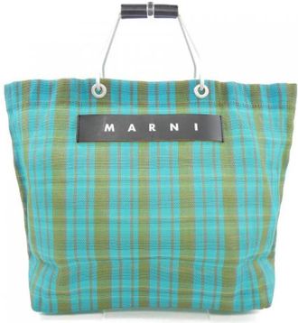 Marni Pre-owned Tote Bags, female, Multicolor, Size: ONE SIZE Pre-owned Fabric Tote Bag