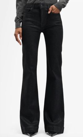 7 For All Mankind Dojo Mid Rise Jeans In Freezy