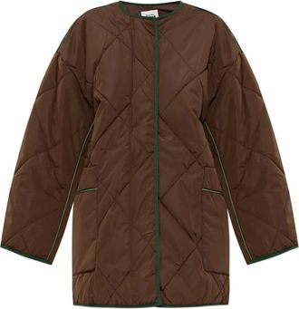 American Vintage Piumino Vowbay trapuntato - Marrone