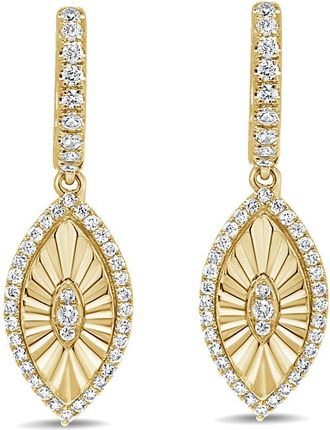 Sabrina Designs 14K 0.70 Ct. Tw. Diamond Dangle Earrings