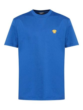 Versace Medusa T-shirt - men - Organic Cotton/Polyester - XXXL - Blue