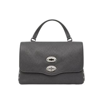Zanellato Dames, Tassen, Grijs, Maat: ONE Size Leer