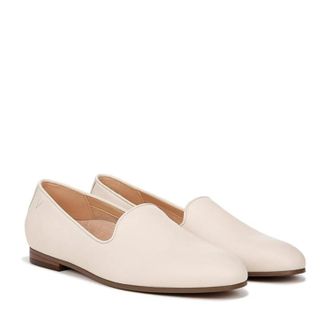 Vionic Womens Vionic Willa II H7712LC-102 Loafers Cream Leather Casual Shoes HAWK1843