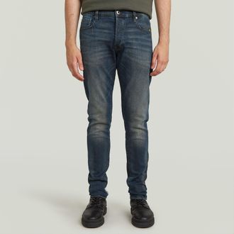 G-Star 3301 Slim Jeans - Donkerblauw - Heren