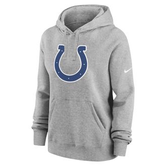 Nike Indianapolis Colts Club Nike Womens NFL Pullover Hoodie in Grey | 00Z506G98-LT3