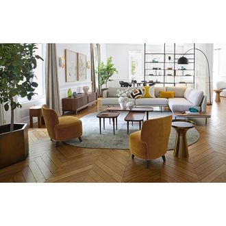 AM.PM Salontafel in massief notenhout, klein model Magosia