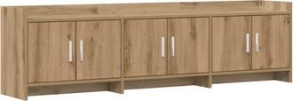 vidaXL Mueble De Tv 168 X 33 X 47 Cm Roble Artisan Vidaxl