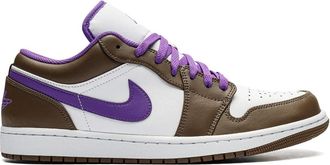 Nike Jordan Air Jordan 1 Low Purple Mocha sneakers - unisex - Leather - 12.5 - White