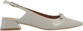 Gioseppo Koani Slingback - Dames - Pumps - Grijs - 38 EU - Leer - Schoenen