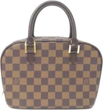 Louis Vuitton Pre-owned Handbags, female, Brown, Size: ONE SIZE Pre-owned Vintage Canvas Handbag