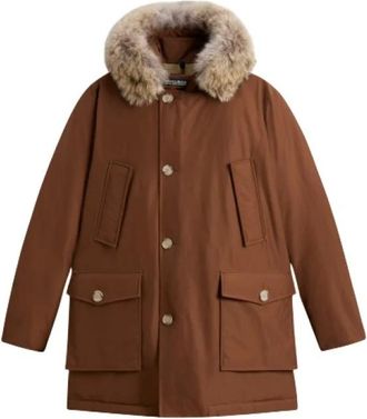 Woolrich Parka T&eacute;cnica - Coats - Hombre - Marr&oacute;n - XL