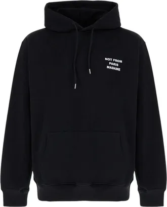 Dr&ocirc;le de Monsieur Hoodies & sweatvesten, Heren, Zwart, XL, Katoen, Le Hoodie Slogan
