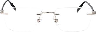 Montblanc Montblanc - Mb0431O Optisch Montuur - Heren - Accessoires - Grijs - Maat: 53 MM