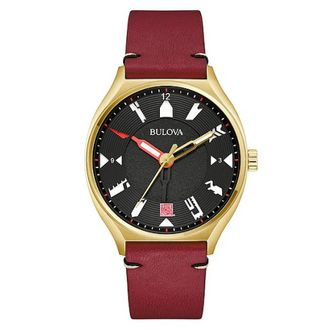 Bulova Automatic Black Dial Mens Watch 97A192